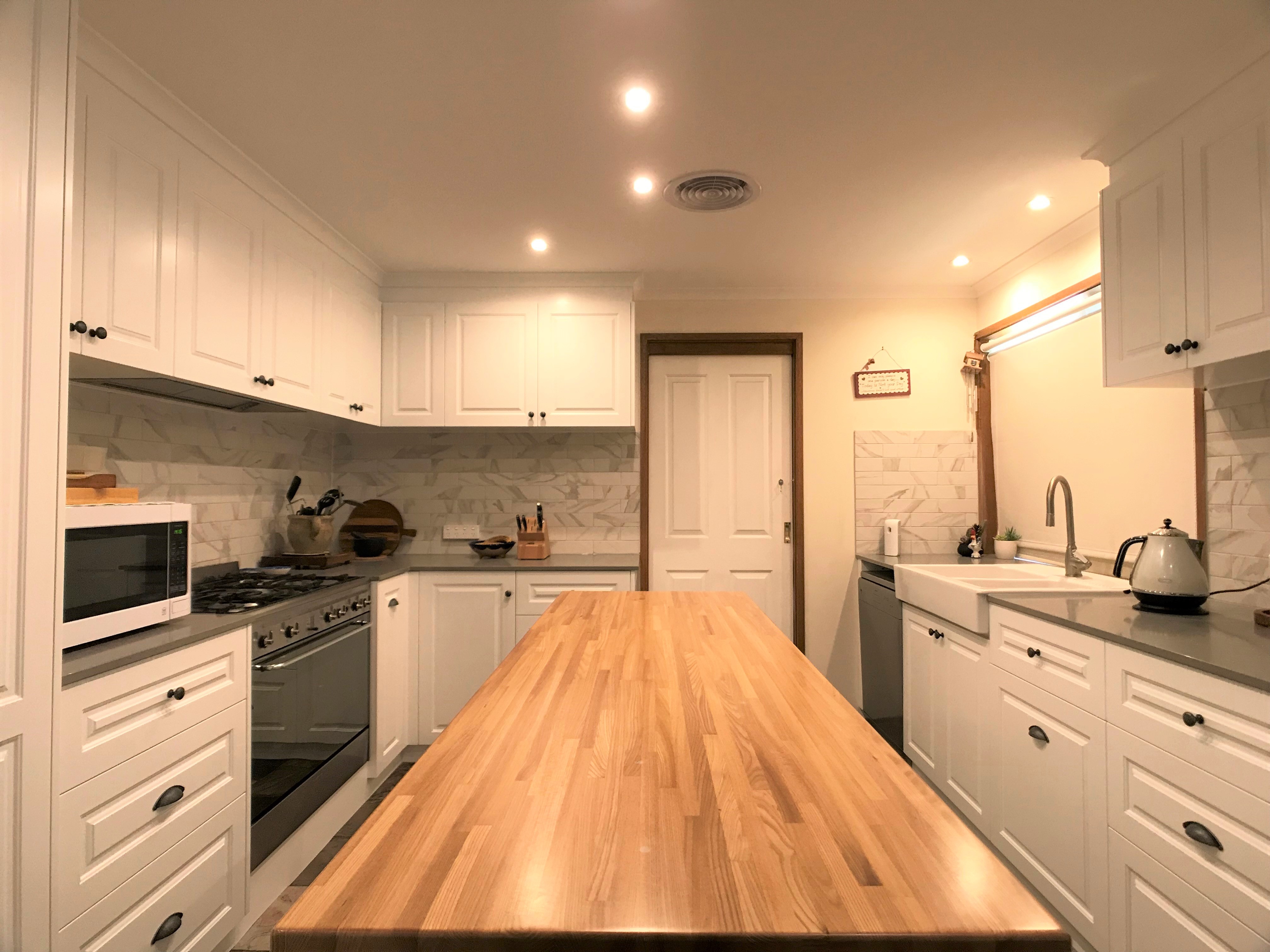 Designer Kitchens Canberra Timber Benchtops Paramount Creations