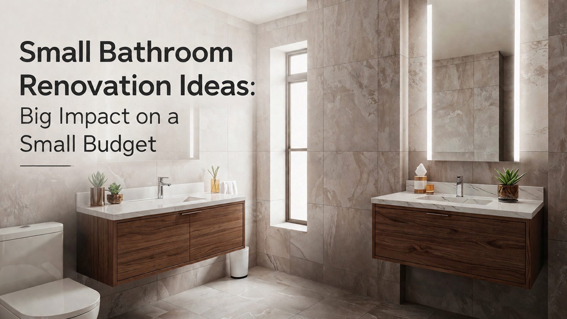 Small Bathroom Renovation Ideas: Big Impact on a Small Budget